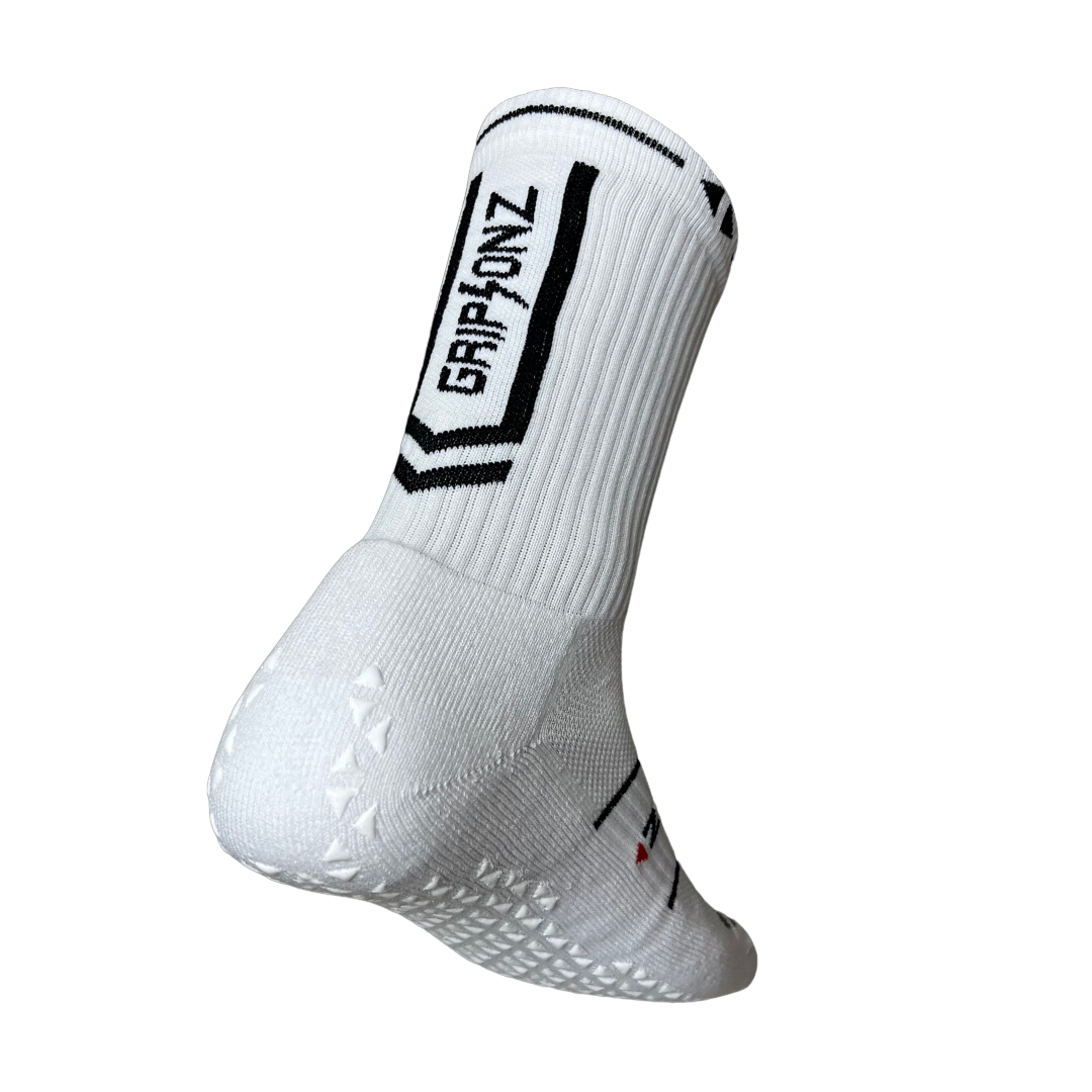 Elite Grip Socks - White