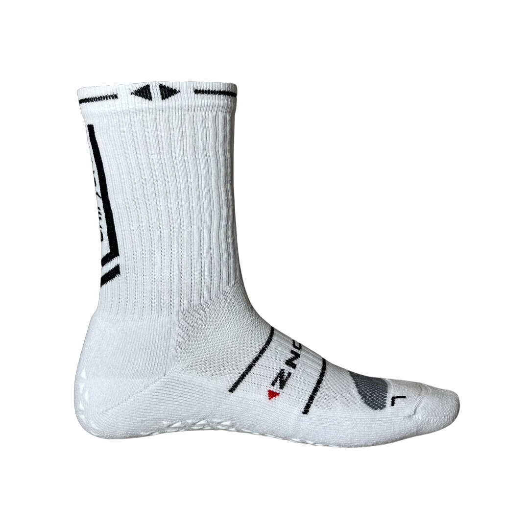 Elite Grip Socks - White