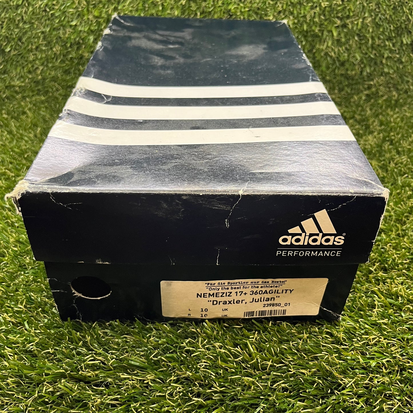 Julian Draxler Issued Adidas Nemeziz 17+ SG