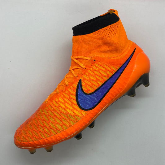 Nike magista obra yellow top for sale