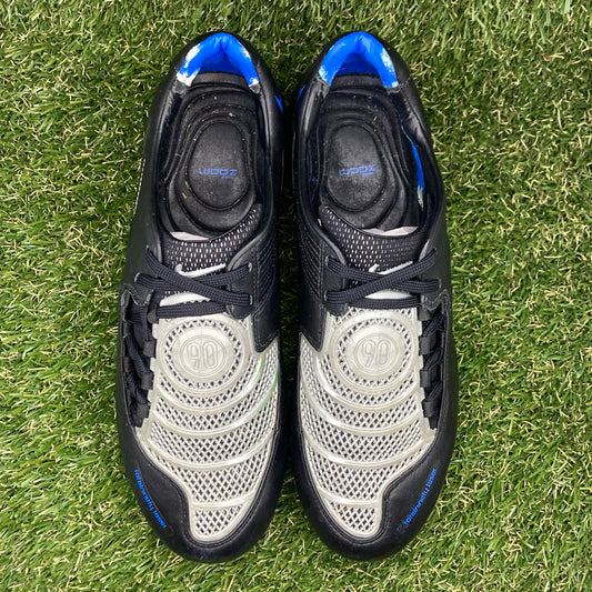 Nike t90 laser 2 silver sales
